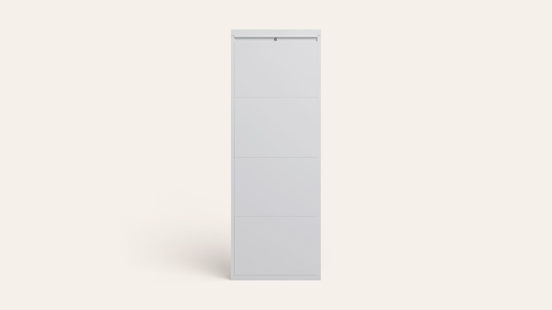 Step-In 12-Pairs Steel Shoe Cabinet