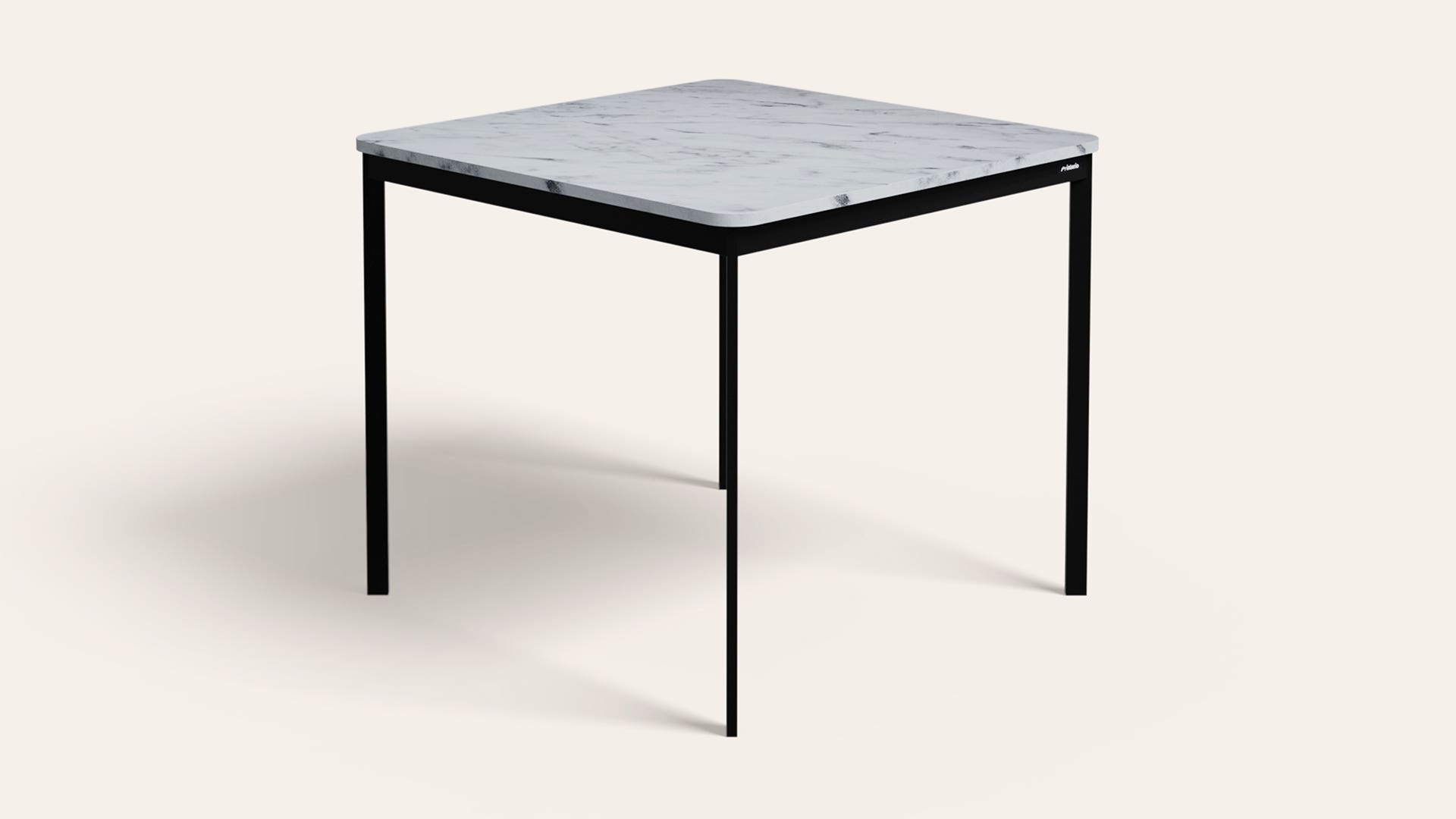 Franky 4-Seater Engineered Wood Square Dining Table