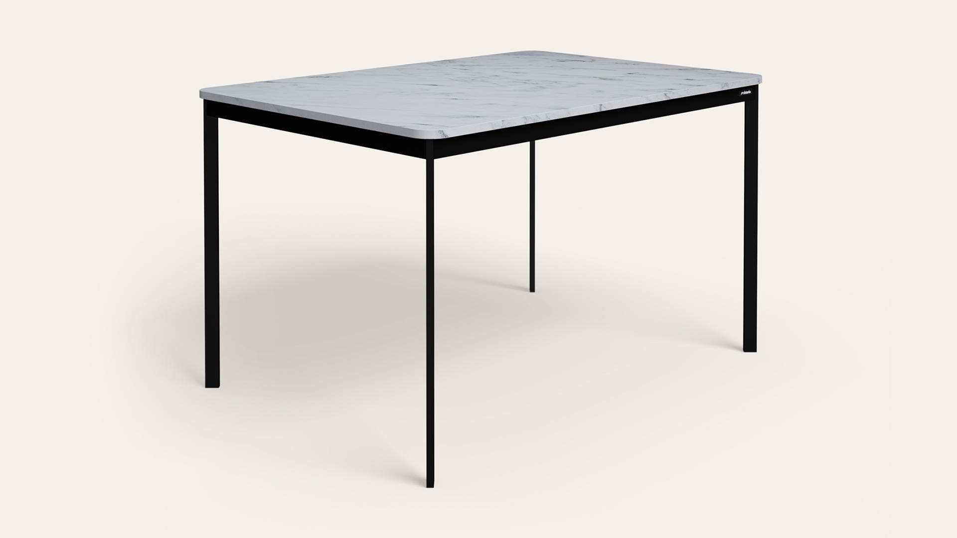 Franky 4-Seater Engineered Wood Rectangular Dining Table