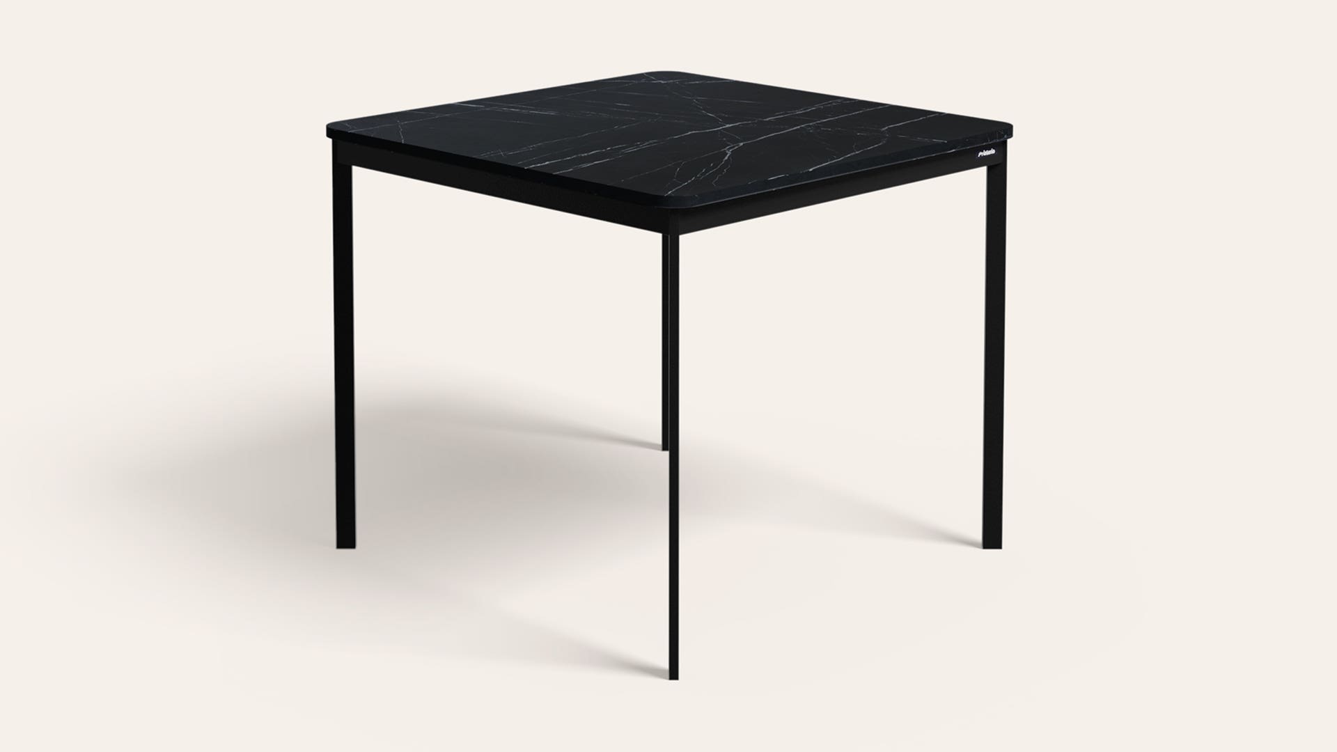 Franky 4-Seater Engineered Wood Square Dining Table