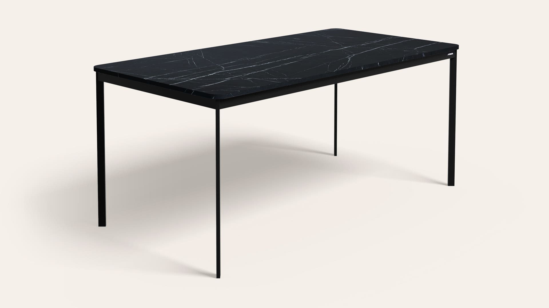 Franky 6-Seater Engineered Wood Rectangular Dining Table