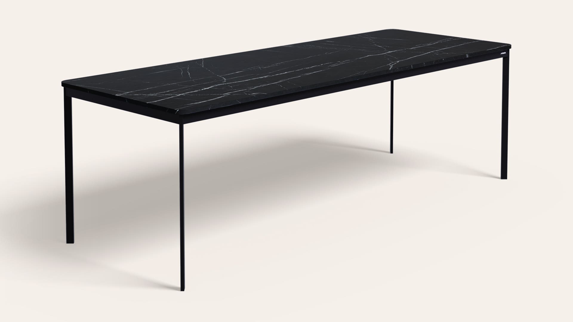 Franky 8-Seater Engineered Wood Rectangular Dining Table