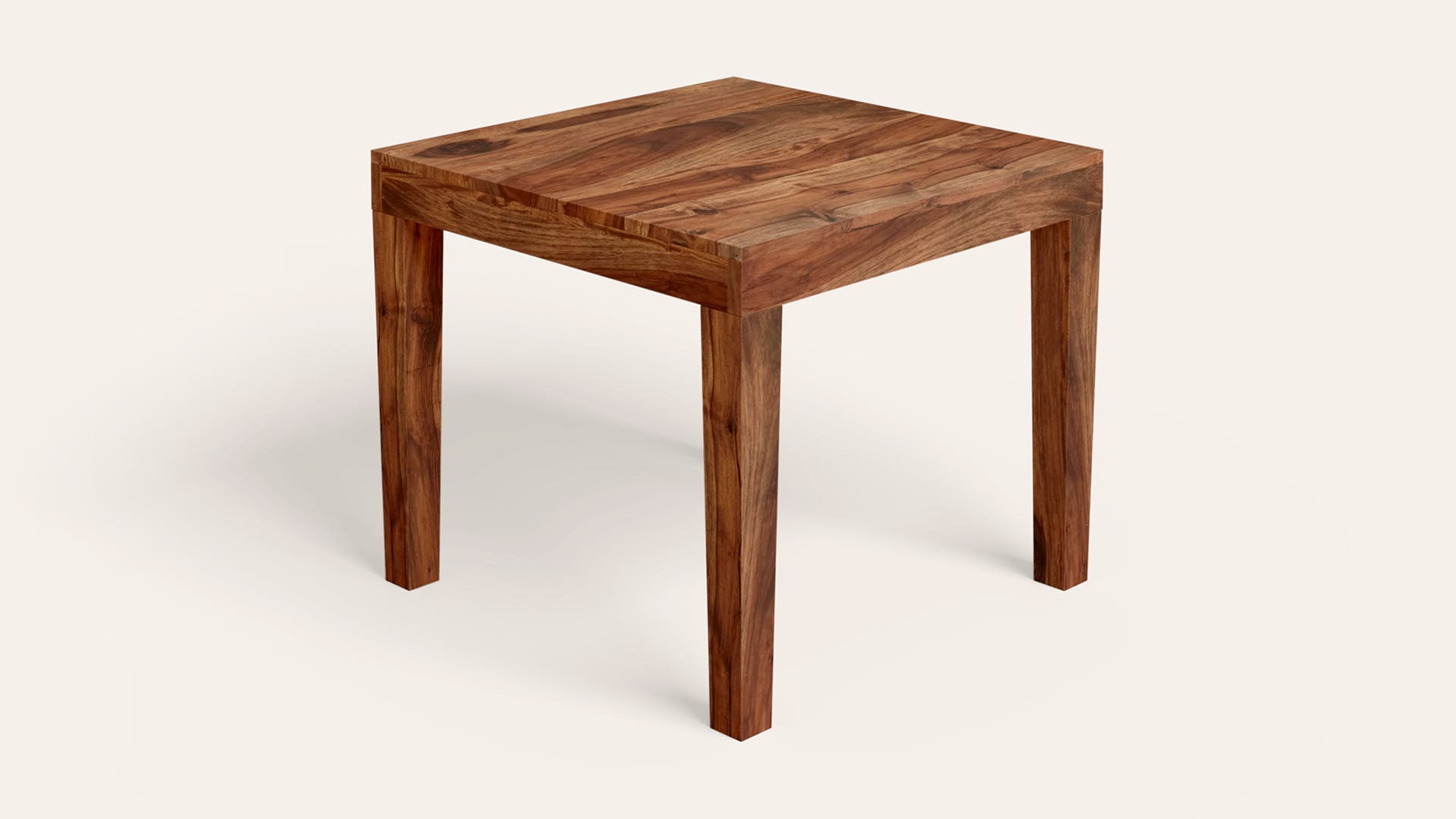 Spice 4-Seater Solid Wood Square Dining Table