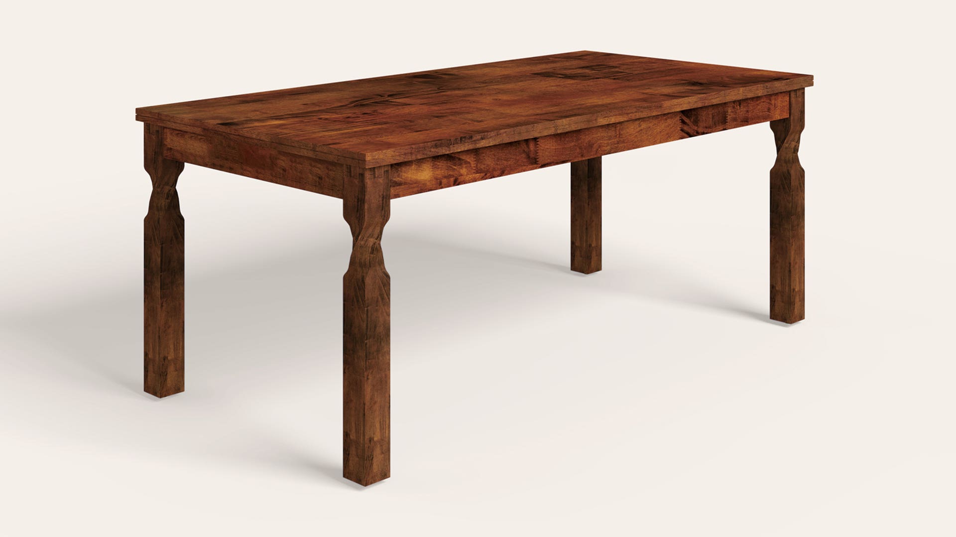 Magnitude 8 Seater Solid Wood Rectangular Dining Table