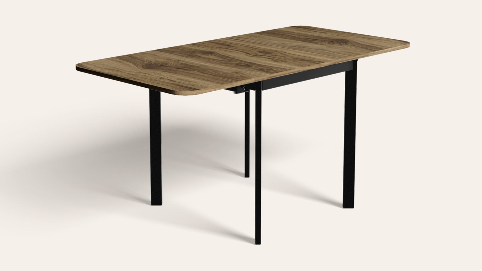 Franky24 Leaf Drop 2-3-4 Seater Expandable Dining Table