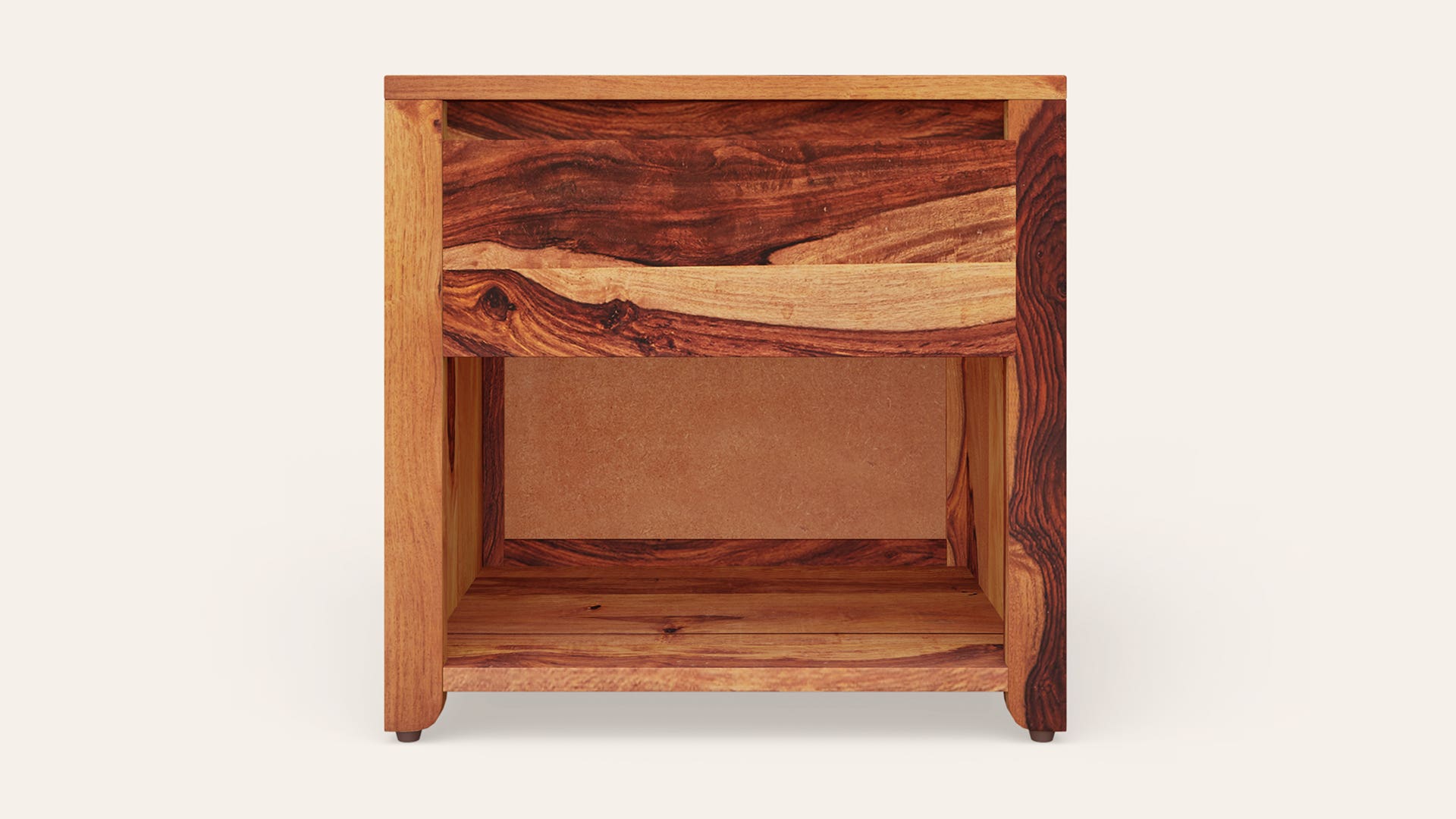 Utopia Solid Wood Sheesham Bedside Table