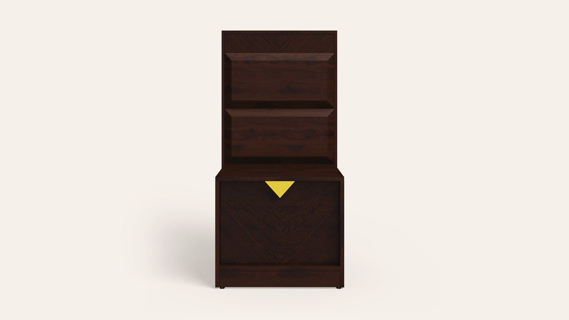Goldust V2 Solidwood Bedside Table