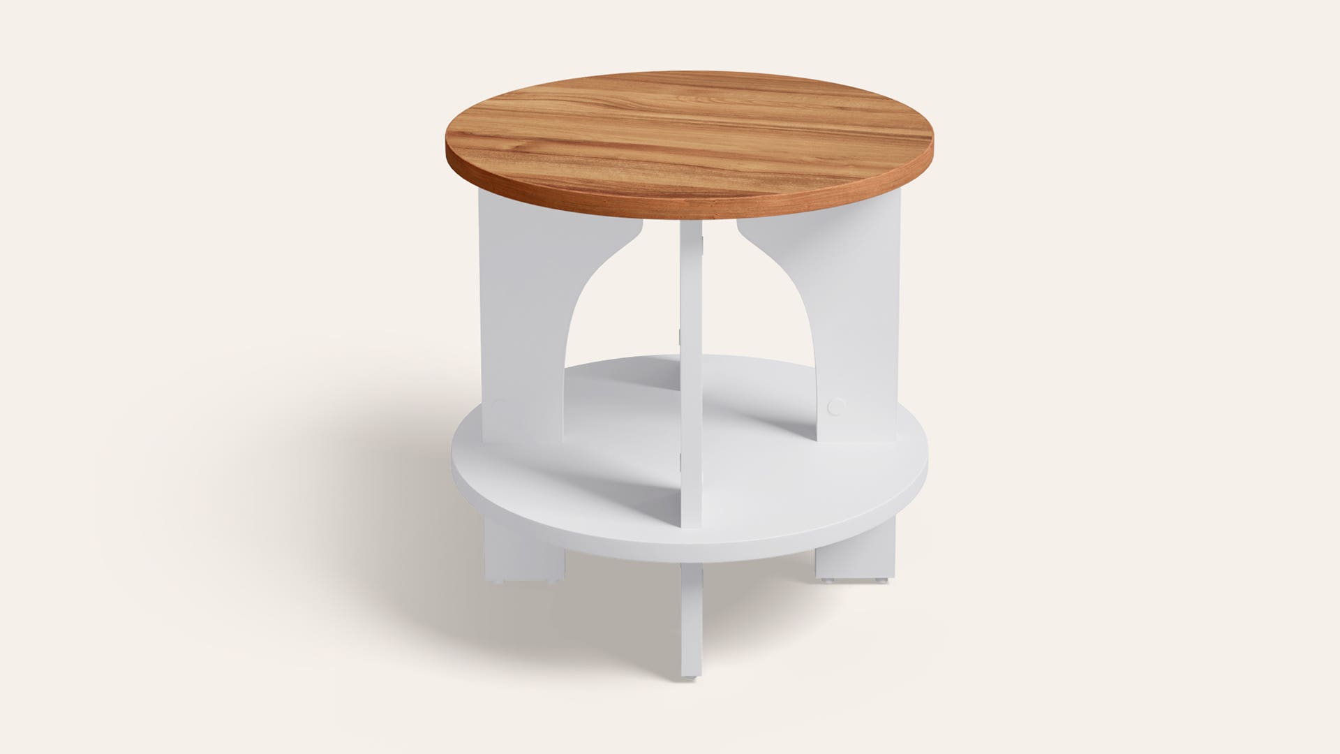 Osaka Engineered Wood Corner Table