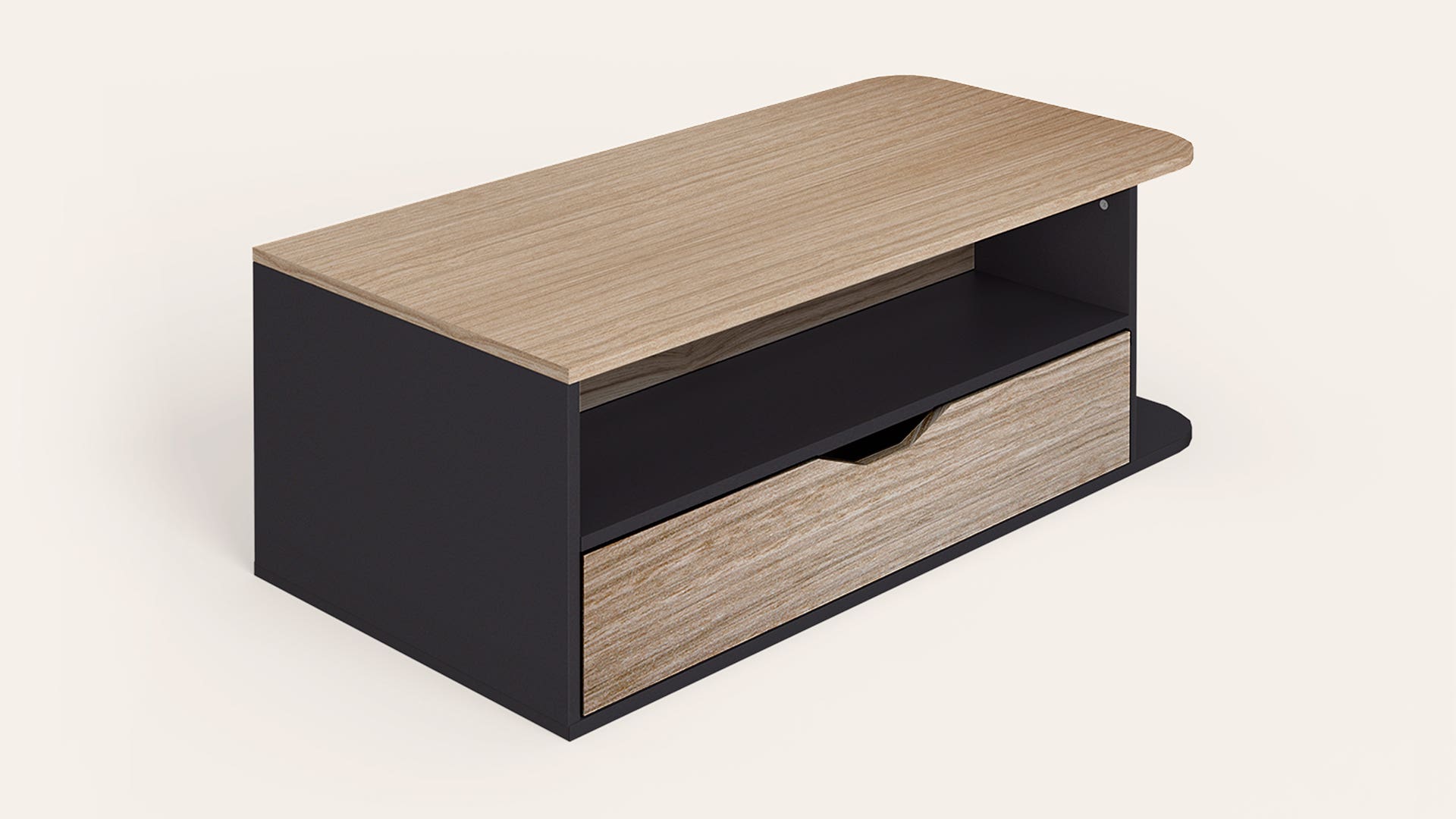 Lean Engineered Wood Coffee Table