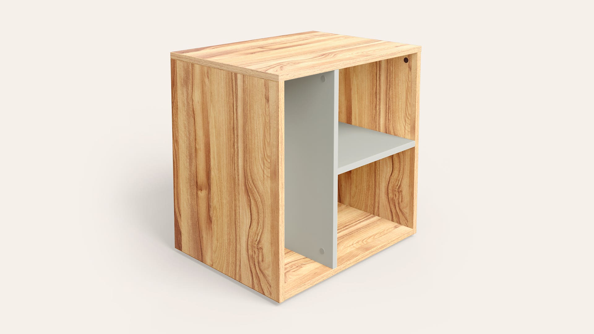 Travit Engineered Wood Corner Table