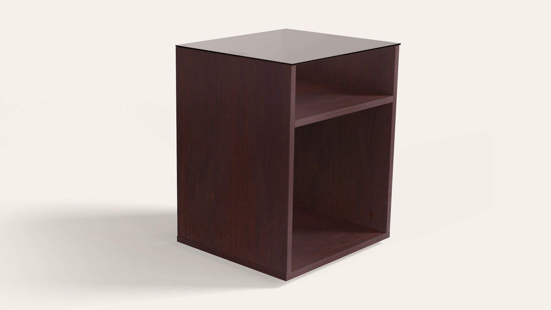Silv Engineered Wood Corner Table