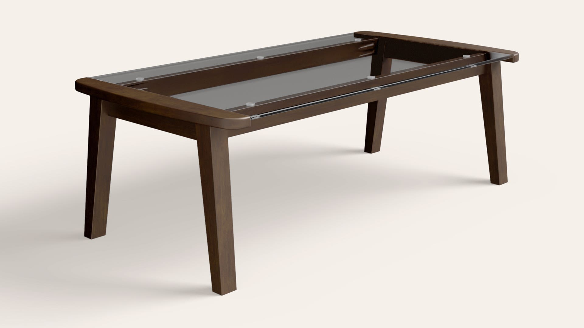Herb Tempered Glass Coffee Table