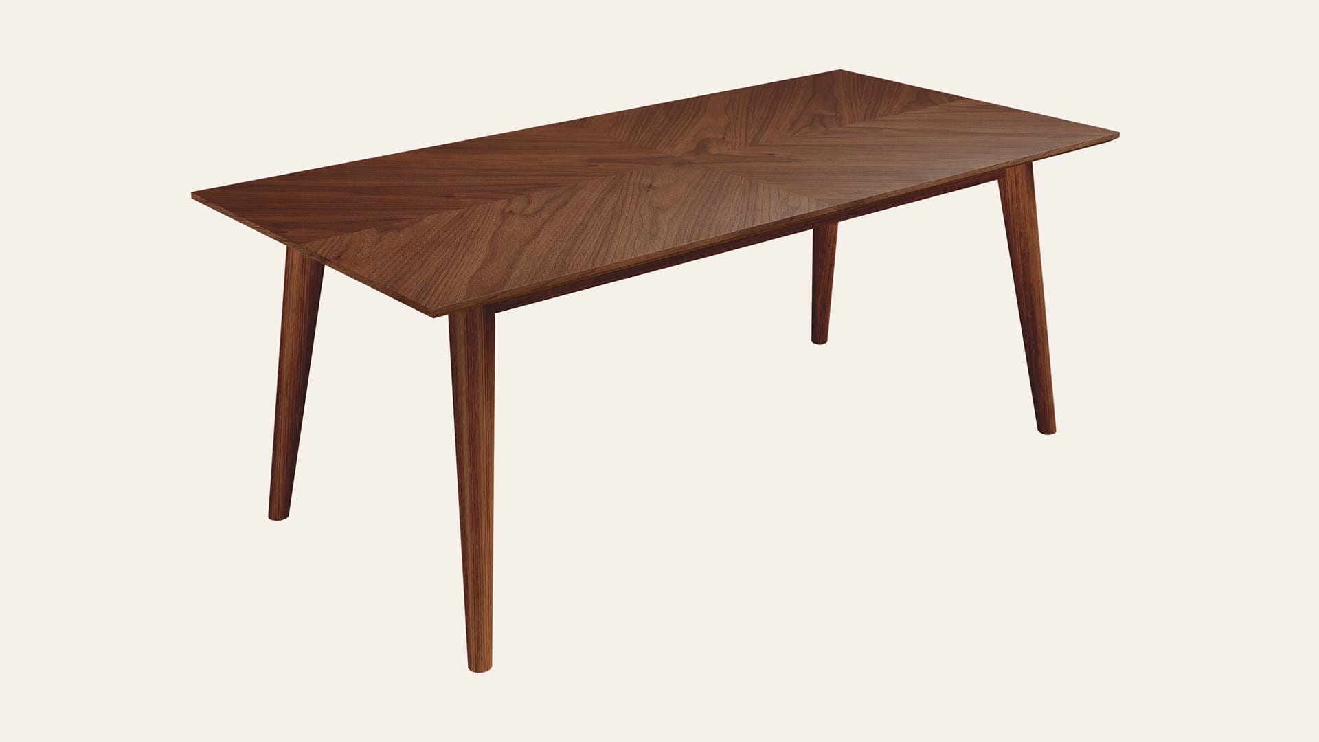 Mocha Engineered Wood Rectangular Coffee Table