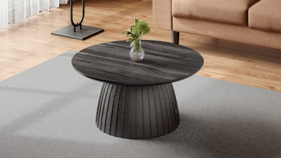 Axil Solidwood Round Coffee Table