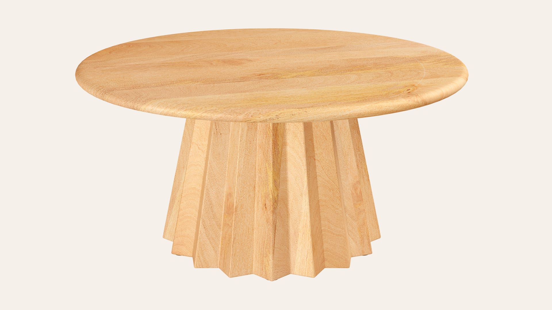 Liora Solidwood Round Coffee Table