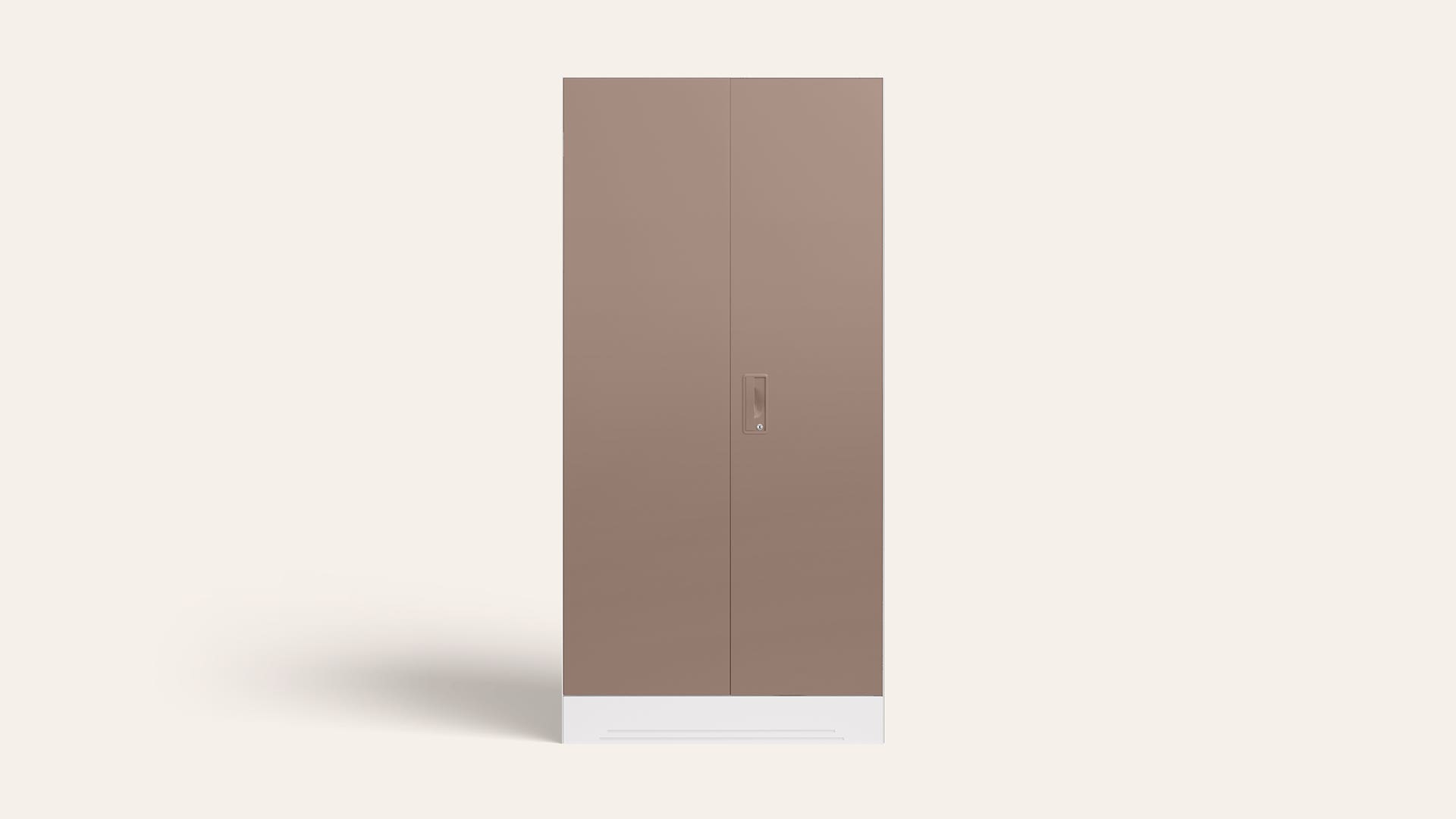 Slimline 2 Door Steel Almirah/Wardrobe (Portabella Matte)