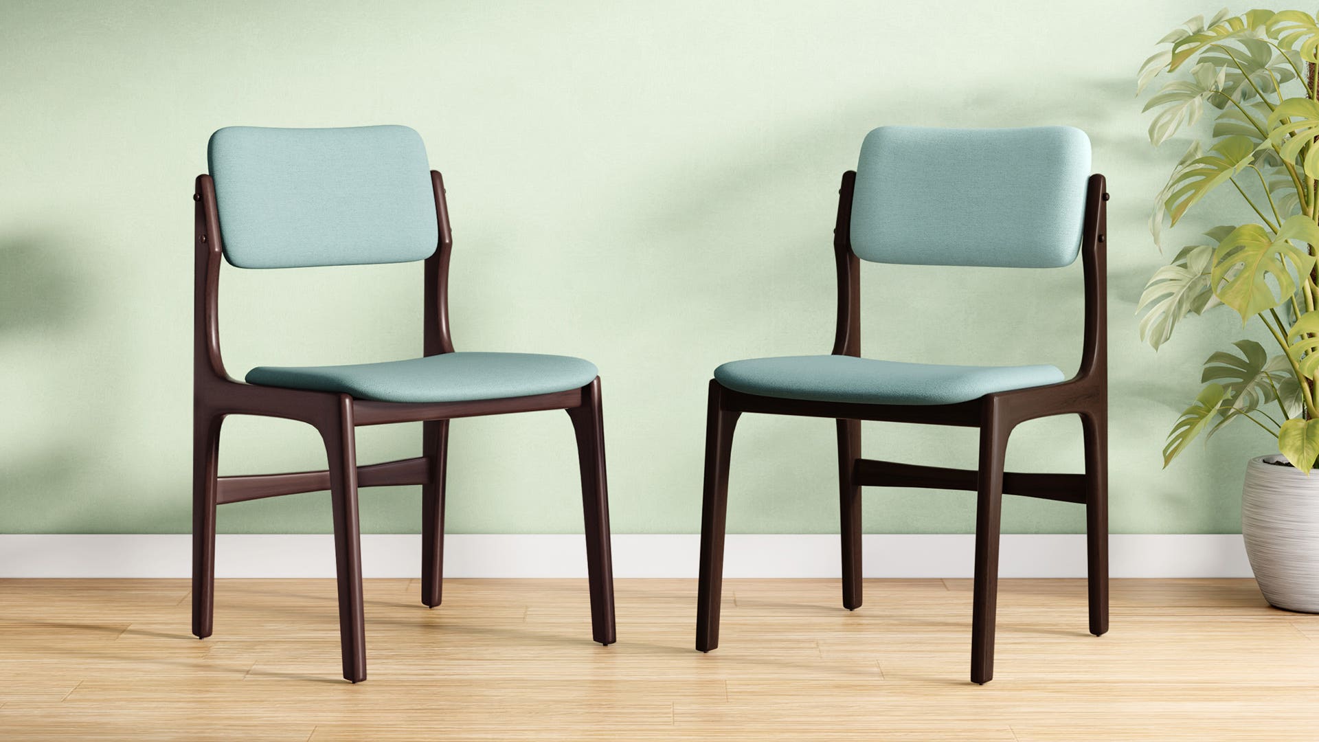 Atlantis Fabric Dining Chair (Set of 2)