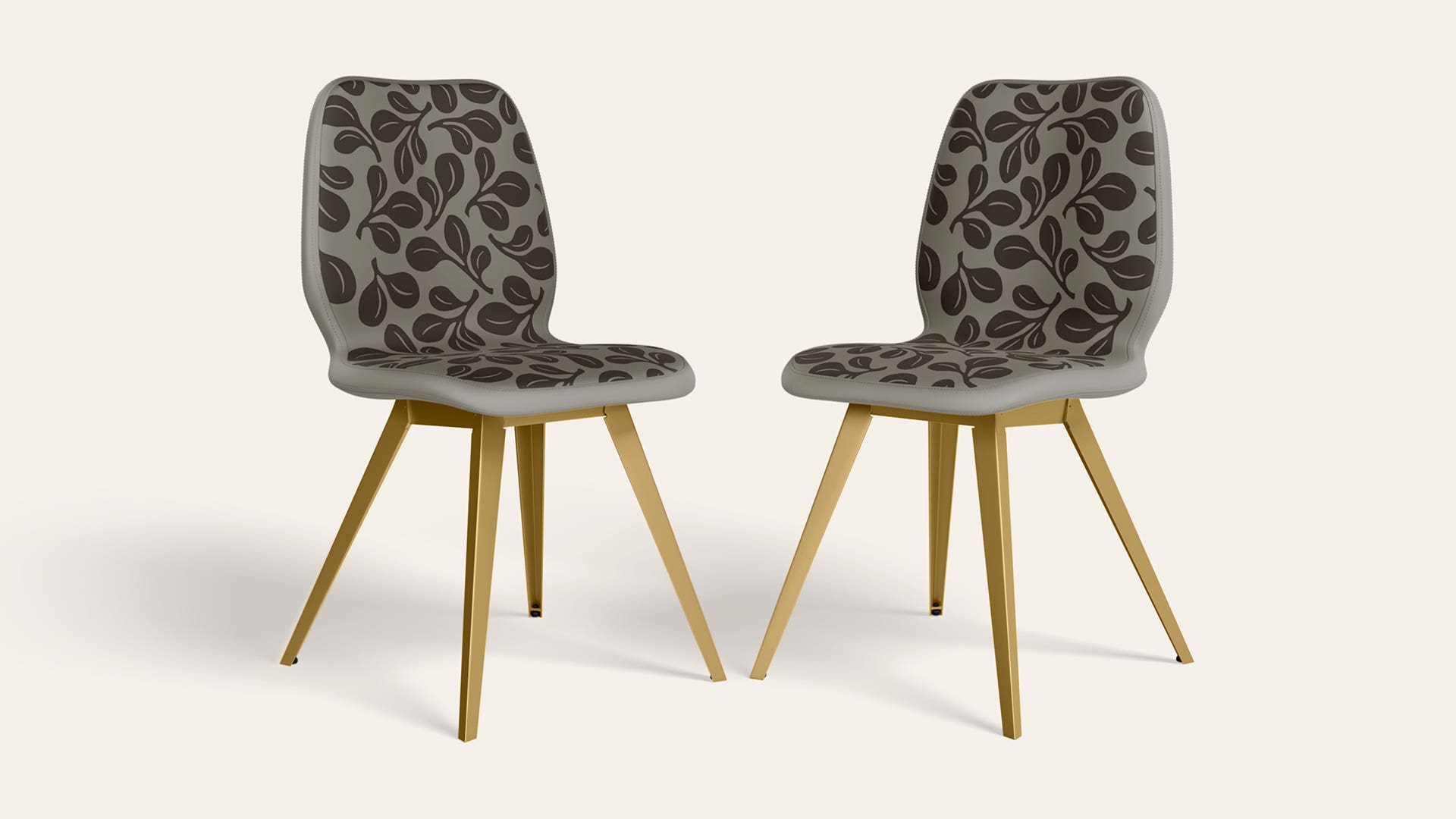 Aurelia Leatherette Dining Chair (Set of 2)