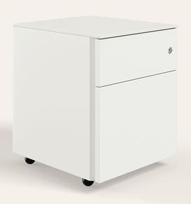 Duo 2 Drawer Desk Storage