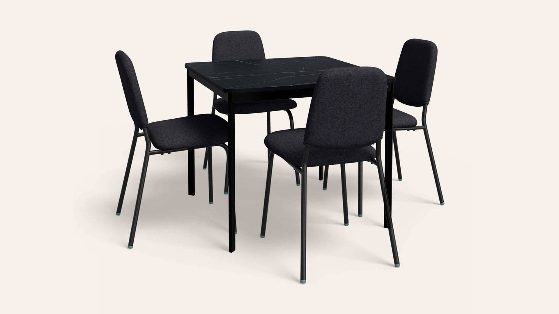 Buy Franky and Kalyx 4-Seater Wooden Square Dining Set 1-Year