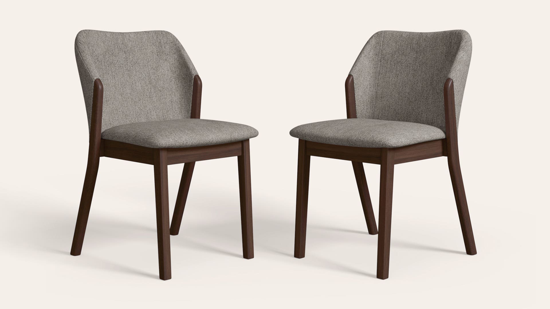 Leon Fabric Dining Chair (Set of 2)