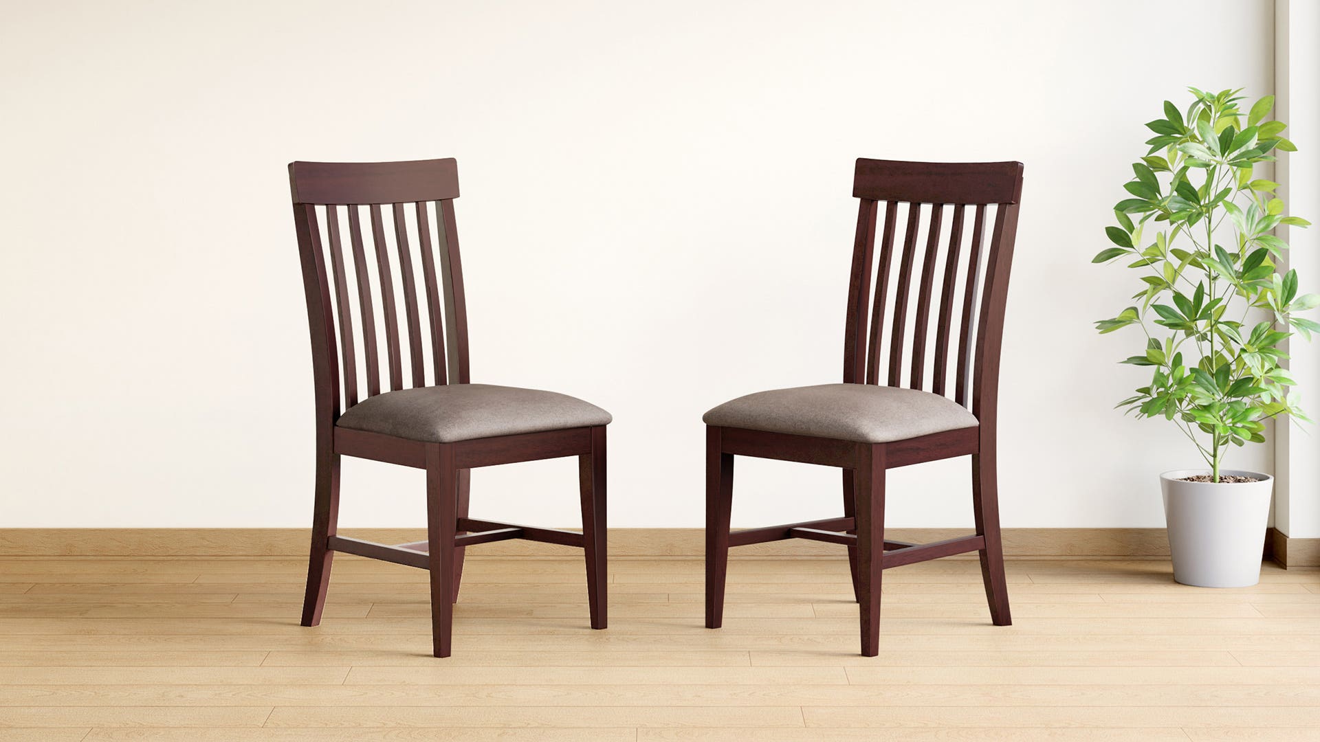 LisaV2 Fabric Dining Chair (Set of 2)