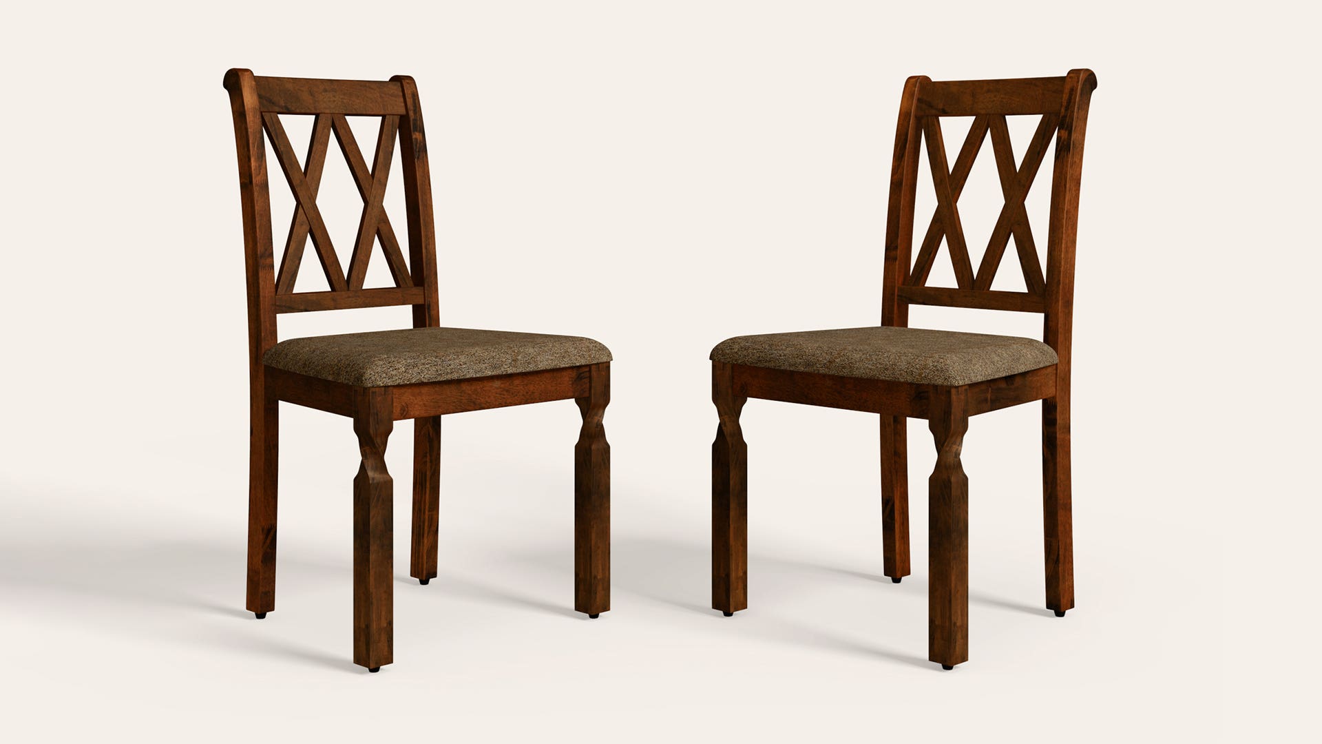 Magnitude Fabric Dining Chair (Set of 2)