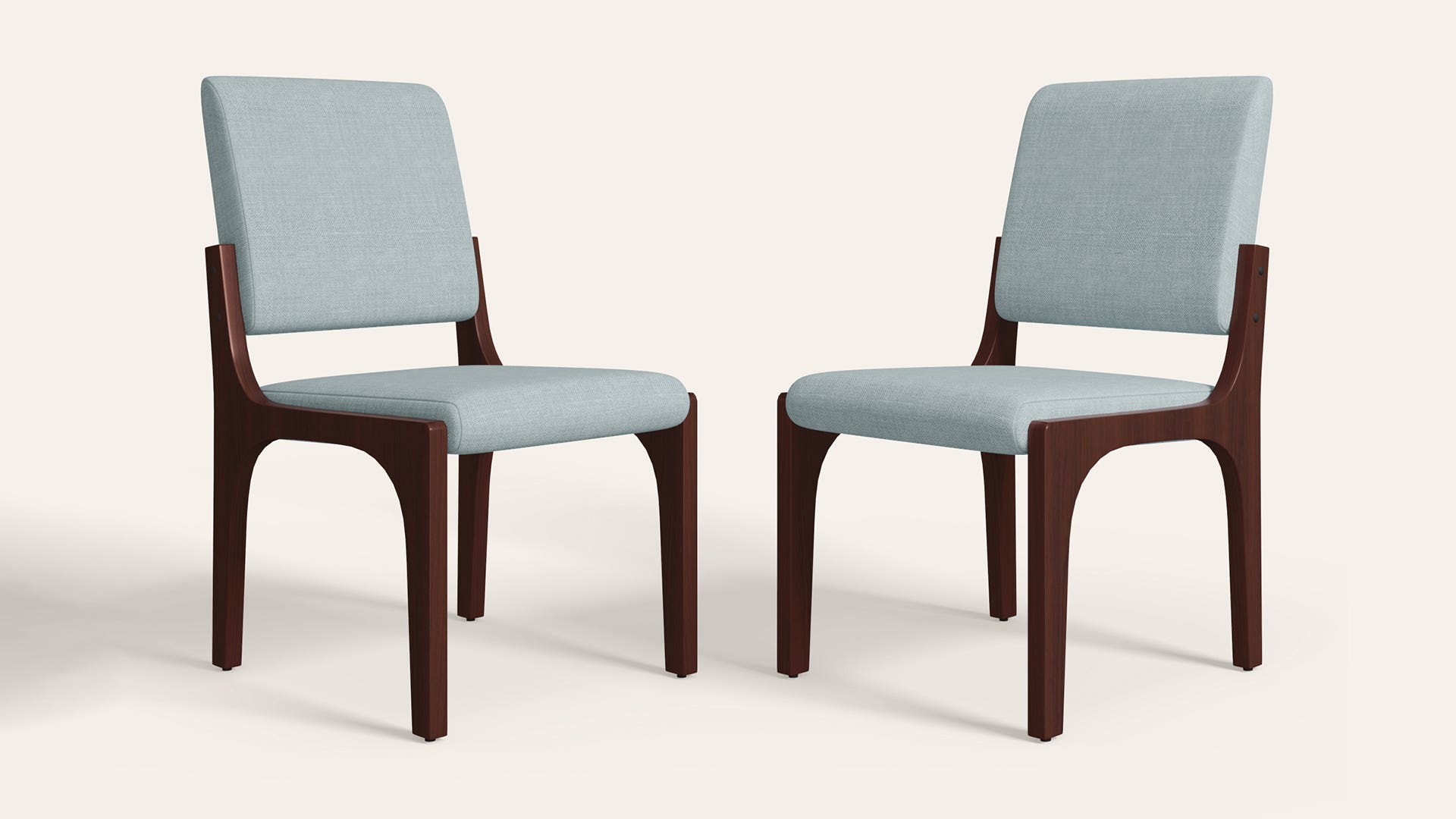Marcelli Fabric Dining Chair (Set of 2)