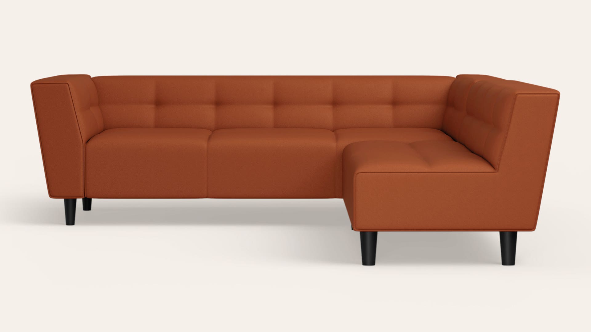 Suez 5-Seater Leatherette L-Shape Sofa