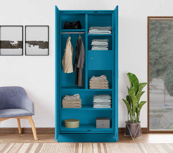 Aceline® 2-Door Steel Almirah